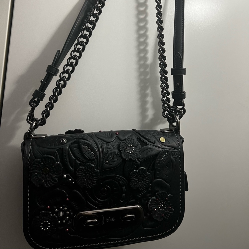 Coach Swagger Bag 20 Tea Rose Tooling